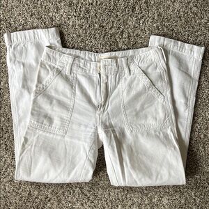 Lucky Brand Woman White Pants 25